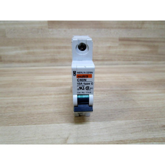 Merlin Gerin 17416 Square D Breaker 15A MG17416 Schneider - Used