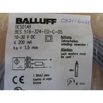 Balluff BES 516-324-EO-C-05 Proximity Switch BES01A9
