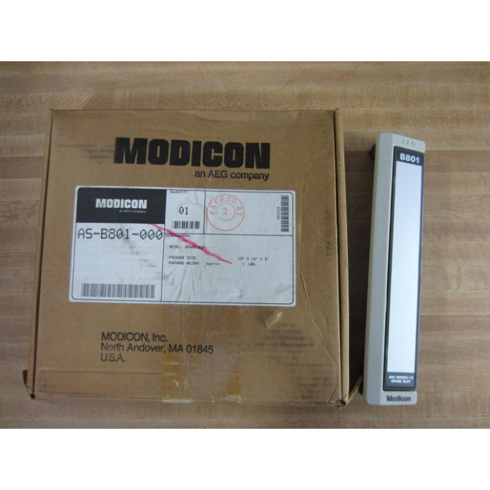 Modicon AS-B801-000 Spare Slot