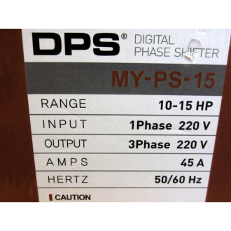 Myung Youn Electronics MY-PS-15 DPS Digital Phase Converter MYPS15 - Used