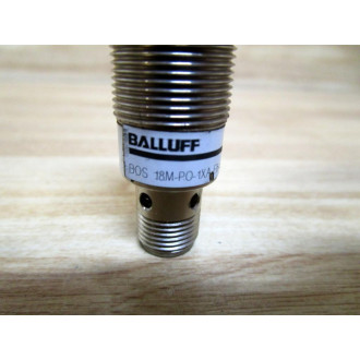 Balluff BOS 18M-PO-1XA-E5-C-S4 Photoelectric  Sensor BOS18MPO1XAE5CS4 - Used