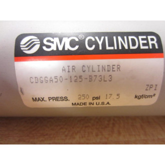 SMC CDGGA50-125-B73L3 Air Cylinder Assembly  CDGGA50125B73L3 - New No Box