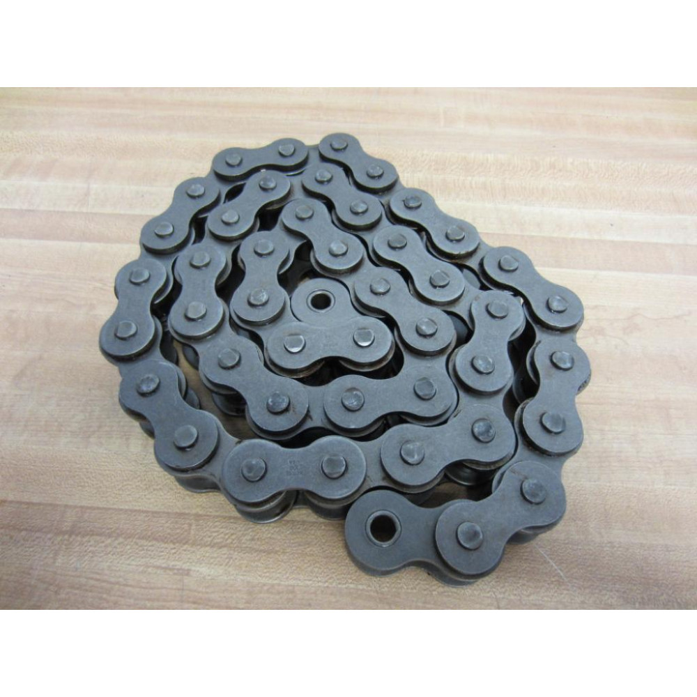 Morse 100R 10FT Roller Chain Cut To 45 Link - Used
