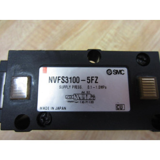 SMC NVFS3100-5FZ-03T Solenoid Valve NVFS3100-5FZ-03T - Used