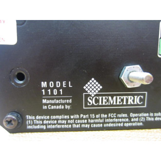 Sciemetric Instruments 1101 Sigmeter - Used