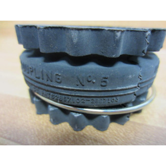 TB Wood's 5E EPDM Sure-Flex SF Coupling Sleeve 5E 5 - New No Box