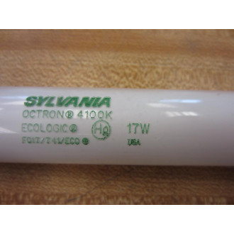 Sylvania FO17741ECO Octron 17W T8 4100K Bulb - New No Box