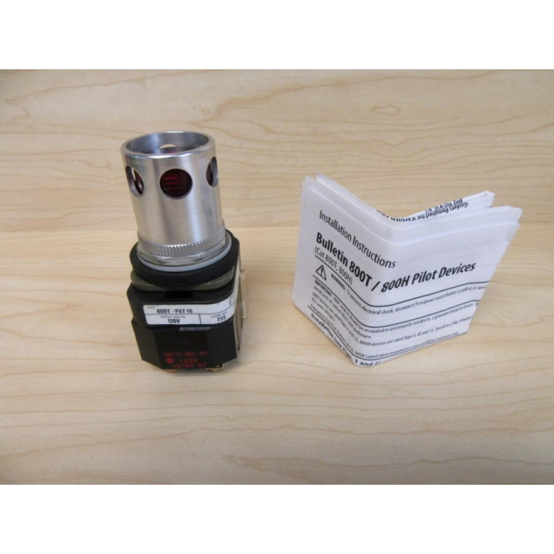 Allen Bradley 800T-PAT16R Push Button Switch - New No Box