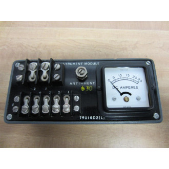 P&H 79U10D2(L) Instrument Module 79U10D2L Missing Glass - Used