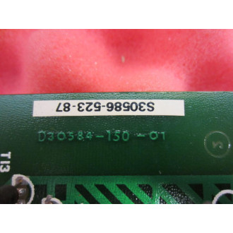 Square D 8881 B-60 Circuit Board S30586-523-87 D3O4584-150-O1 - Used