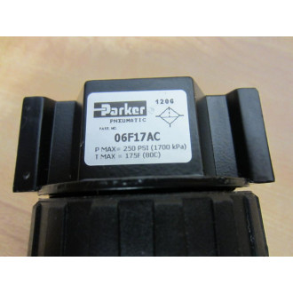 Parker 06F17AC Filter Valve - New No Box