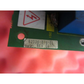 Allen Bradley 42336-076-51 PC Board Driver Gate 74103-816-64 - Used
