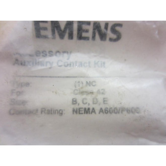 Siemens 49ACRC Furnas Auxiliary Contact Assembly Series F