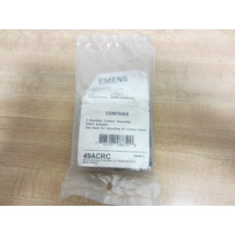 Siemens 49ACRC Furnas Auxiliary Contact Assembly Series F