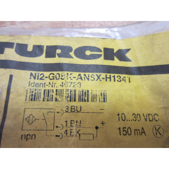 Turck 46723 Proximity Switch Ni2-G08K-ANSX-H1341