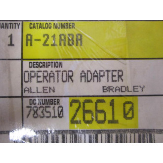 Hoffman A-21ABA Disconnect Adapter  194FD Grey