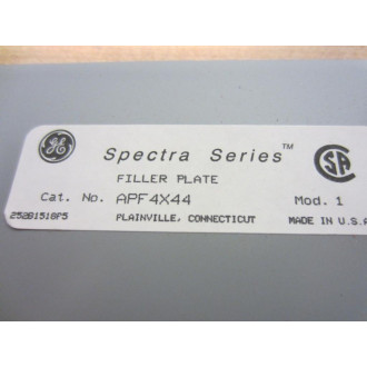 General Electric AFP4X Spectra Series Filler Plate Kit APF4X44