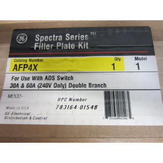 General Electric AFP4X Spectra Series Filler Plate Kit APF4X44
