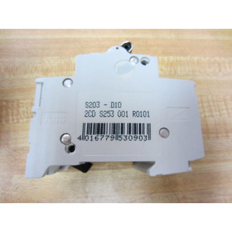 ABB S 203 D-10 Miniature Circuit Breaker S203D10 S203-D10