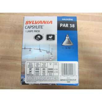 Sylvania PAR 38 Lamp 60PARCAPSPLFL30  - 130V  60W
