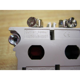 Cutler Hammer 10250T1 Contact Block 10250T91000T Grey 1 N.O. 1 N.C.