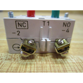 Cutler Hammer 10250T1 Contact Block 10250T91000T Grey 1 N.O. 1 N.C.