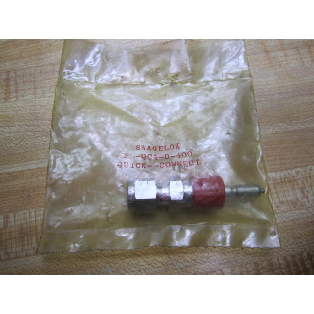 Swagelok SS-QC4-D-400 Stem With Valve Quick Connect 14 Inch