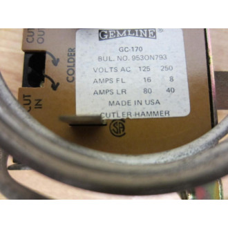 Cutler Hammer GC-170 Eaton  GC170 Gemline Cold Control 52861-36