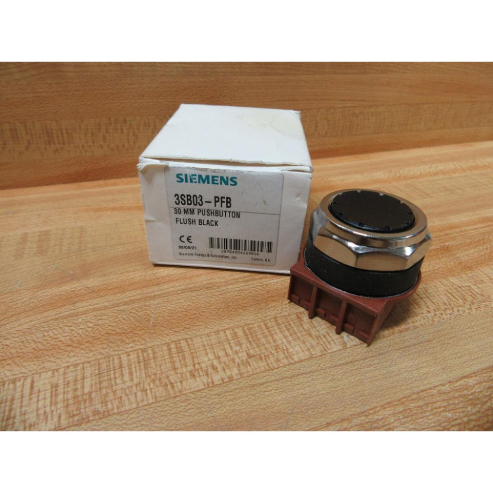 Siemens 3SB03-PFB Pushbutton 3SB03PFB