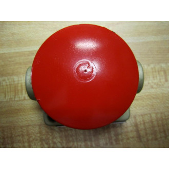 Ross 1223A2006 Push Button 14 3W NC Red