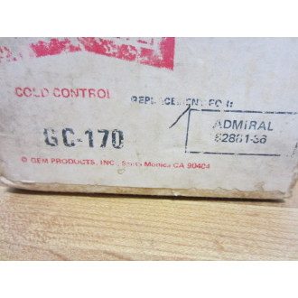 Cutler Hammer GC-170 Eaton  GC170 Gemline Cold Control 52861-36