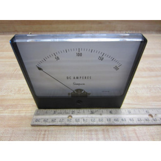 Simpson 1329 Meter 4.5 Inch 0-200 DC Amps
