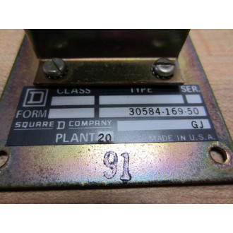 Square D 30584-169-50 Battery Unit For PLC 3058416950 GC610-1 - Used