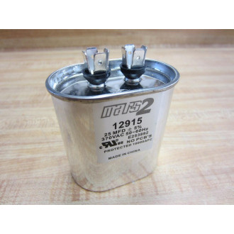 Mars 2 12915 Motor Run Capacitor 25MFD 370VAC 50~60Hz