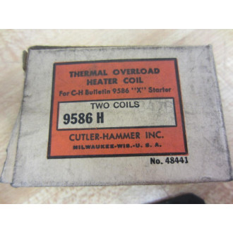 Cutler Hammer 9586-H-1347B Heater Element H-1347 (Pack of 2)