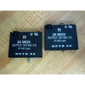 Opto22 G4 OAC24 Module G4 0AC24 Output: 120Vac 3A - New No Box
