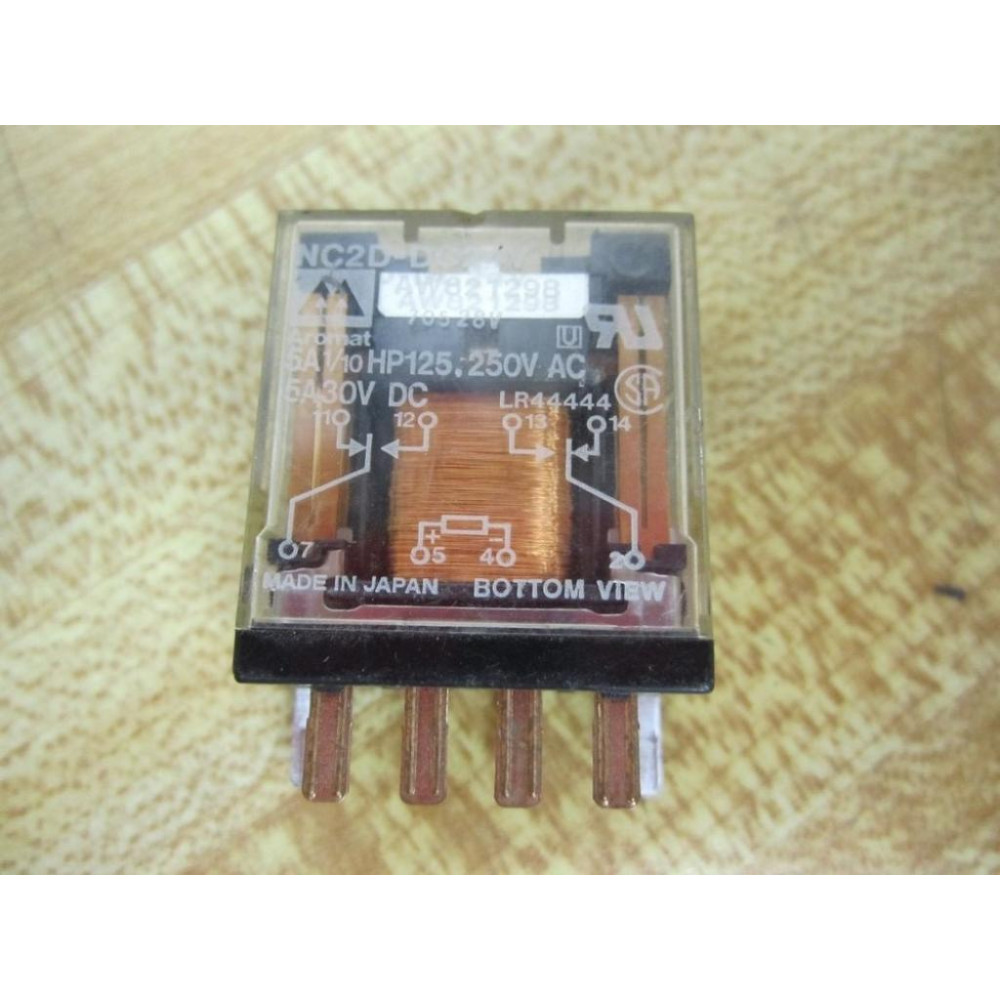 Matsushita Electric NC2D-DC24V Relay - Used
