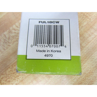 Ful Compact Fluorescent FUL18CW Light Bulb FUL18T6CW