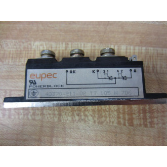 Eupec 40370-211-02 Power Block 4037021102 - Used