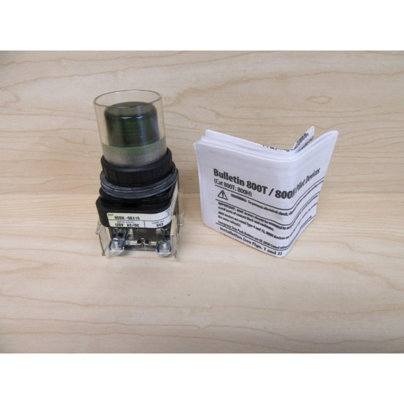 Allen Bradley 800H-QRA10G Push Button Switch - New No Box
