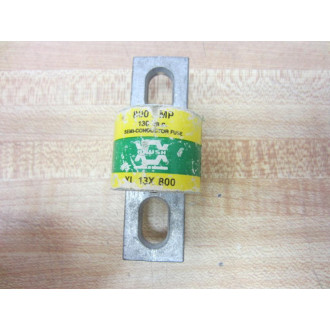 Brush Fuses XL 13X 800 Fuse XL13A800 800 AMP - Used
