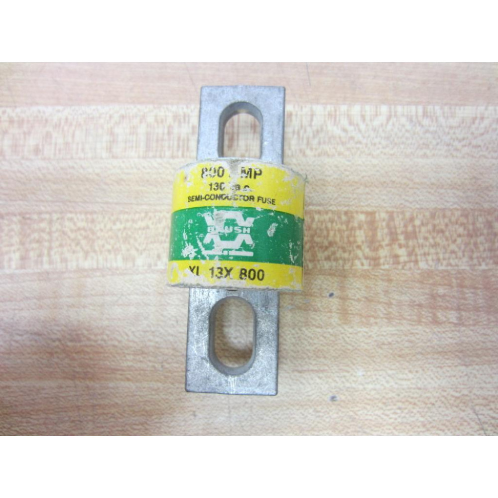 Brush Fuses XL 13X 800 Fuse XL13A800 800 AMP - Used