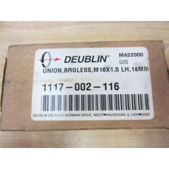 Deublin 1117-002-116 Rotary Joint 1117002116