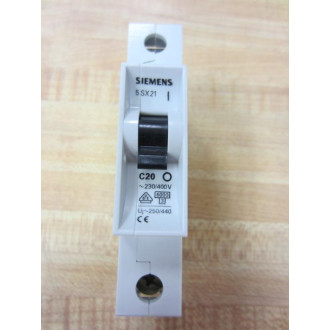 Siemens 5S Circuit Breaker X2-G8 8A 5SX21-C20 20A - New No Box