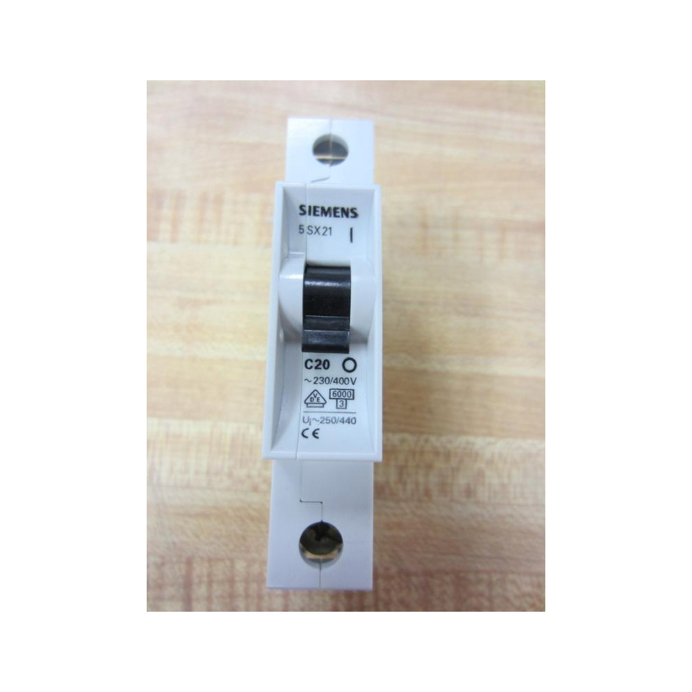 Siemens 5S Circuit Breaker X2-G8 8A 5SX21-C20 20A - New No Box