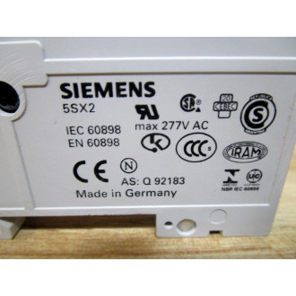 Siemens 5SX21 Circuit Breaker 5SX21-C40 40A - New No Box
