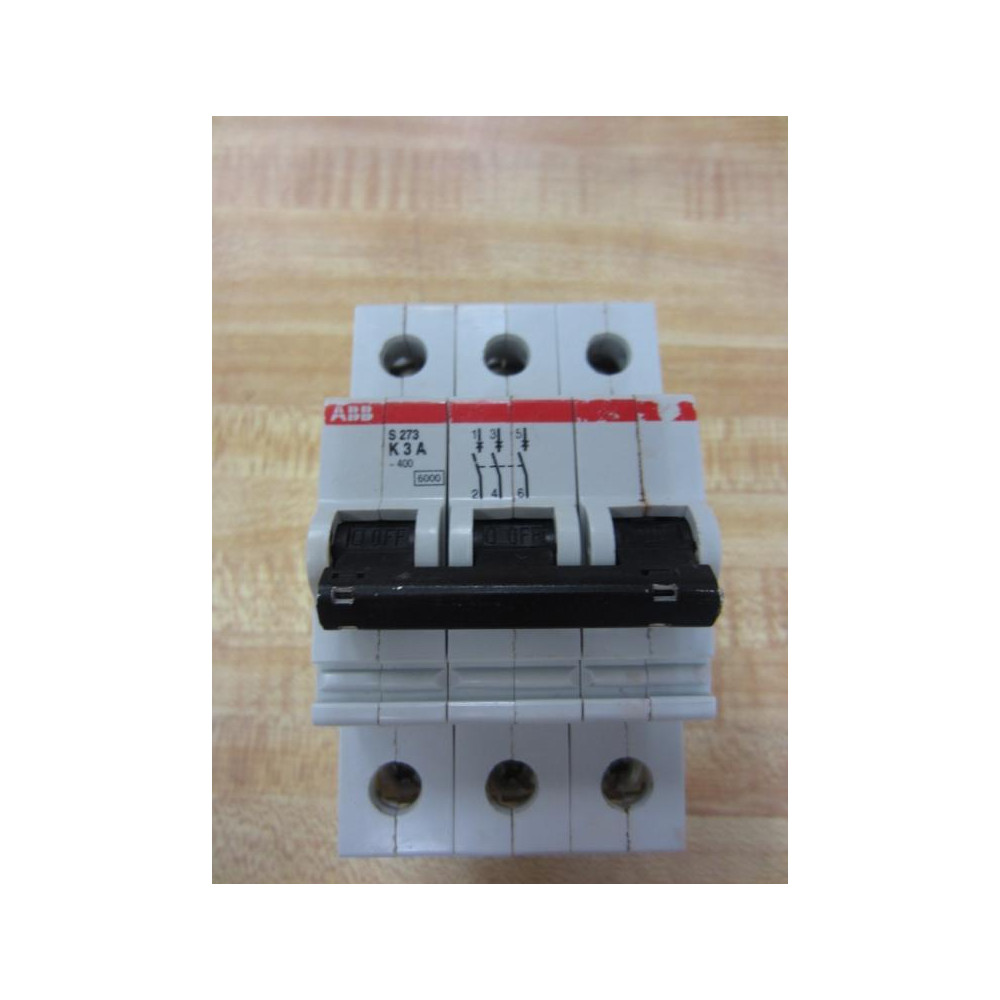 ABB S 273 K Circuit Breaker S273K 3A - Used