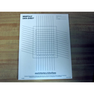 Schleicher & Schuell 27510 Minifold I Manifold Dot-Blot System Acrylic - New No Box