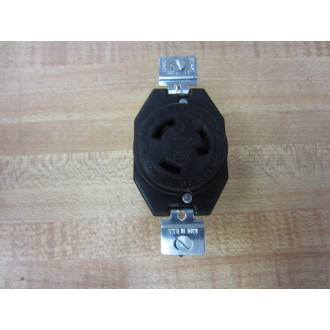 Leviton 2310 Locking Receptacle 20A 125V Black (Pack of 2)