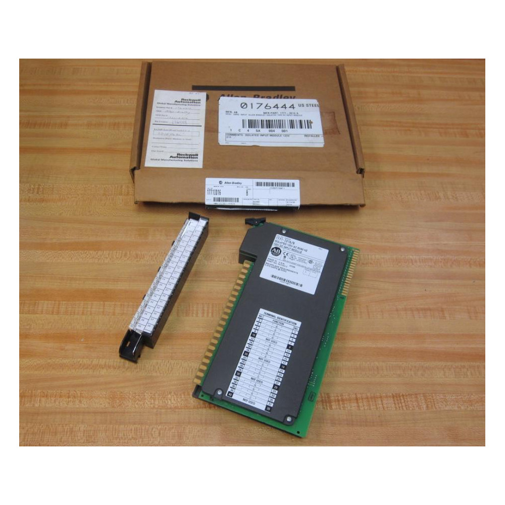 Allen Bradley 1771-ID16 Module Ser B,96339672 WWiring Arm